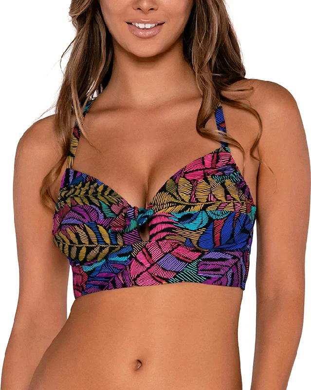 2023 Sunsets Panama Palms Colette Bralette Top (More colors available) - 510