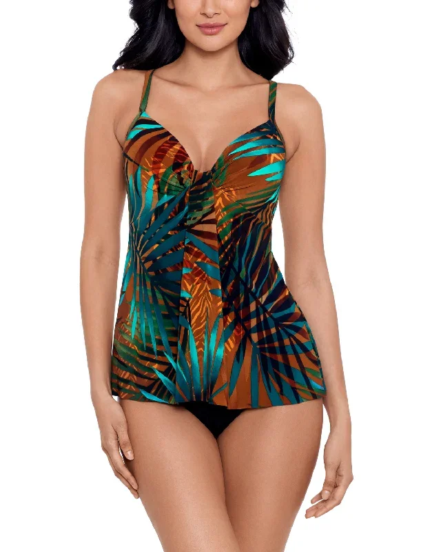 2024 Miraclesuit Tamara Tigre Marina Tankini Top - 6559725