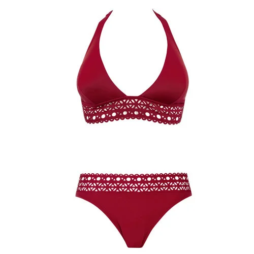 Lise Charmel Ajourage Couture collection Halterneck Bikini set (tango)