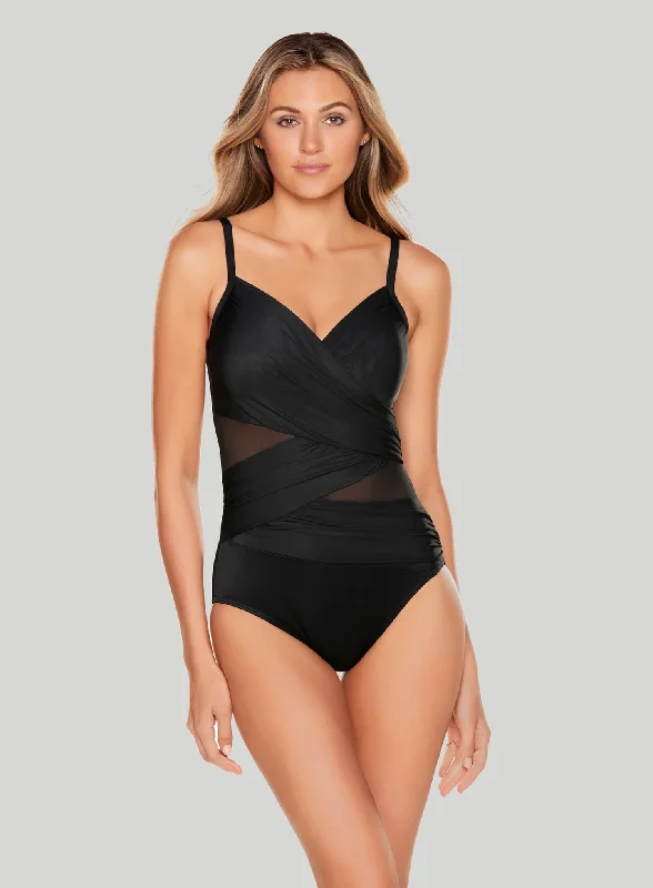 Miraclesuit Swimwear: Network Mystique Black