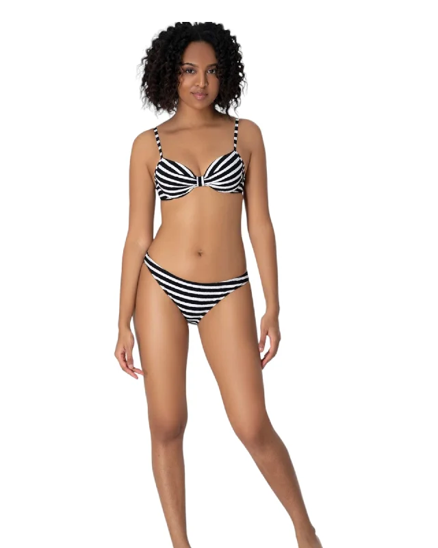 Mono Stripe Swimwear two pieces