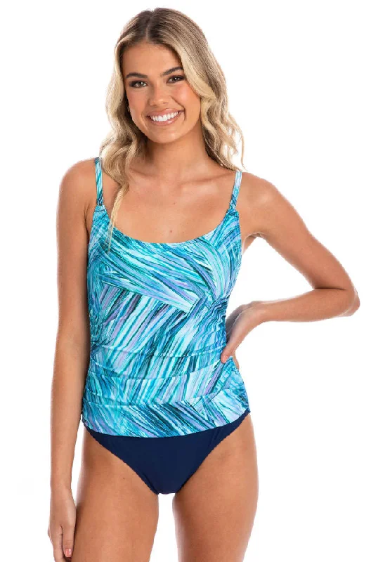 Delray Tankini Scoop Set (Blue)