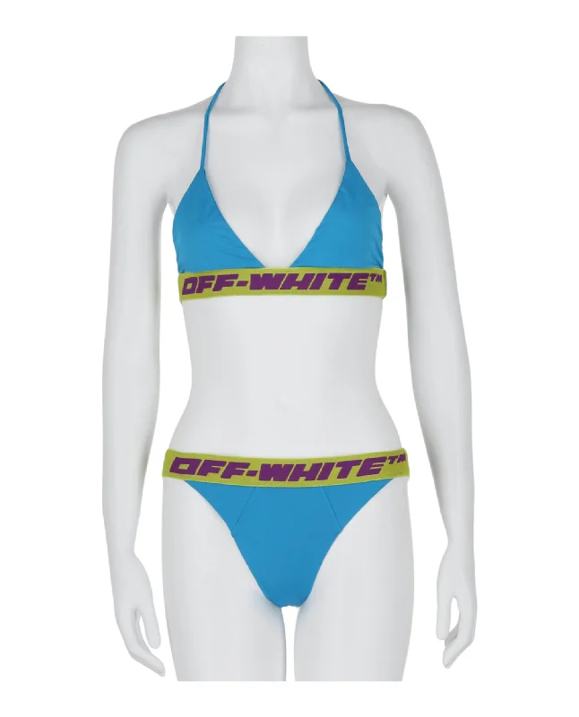 Logo Band Bikini Set