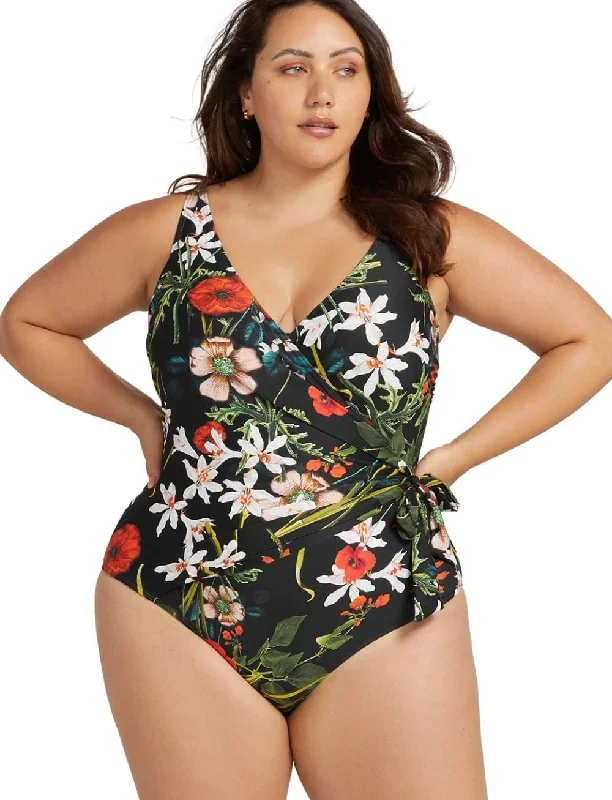 Artesands Hayes Wander Lost D/DD Underwired One Piece Black