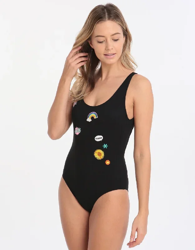 Supercolour Belair One Piece - Black