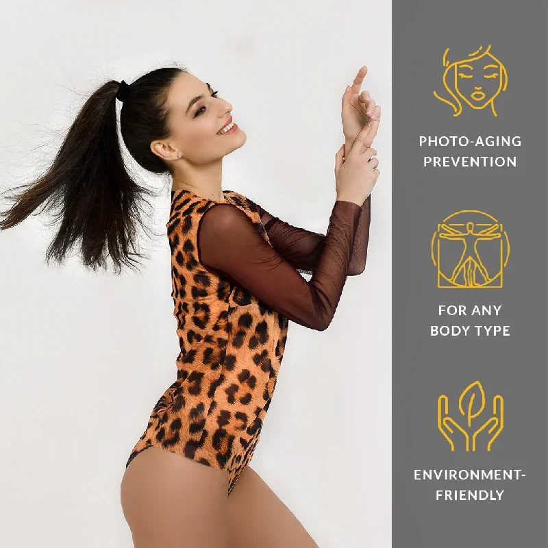 LEOPARD SMART T-SHIRT SPF15 & SPF35