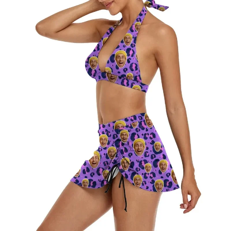 custom-face-bikini-bottom-short-personalized-flower-face-swimsuit-short-for-women