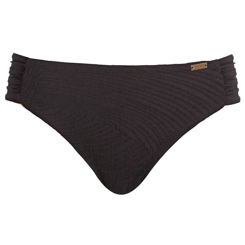 Ottawa Mid Rise Bikini Brief Black - Fantasie Swim