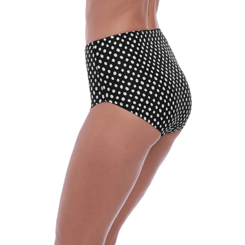 fantasie-swimwear-santa-monica-high-rise-bikini-brief-black-white-fs6727bli