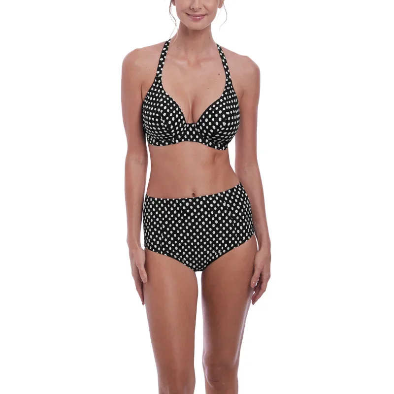 fantasie-swimwear-santa-monica-high-rise-bikini-brief-black-white-fs6727bli