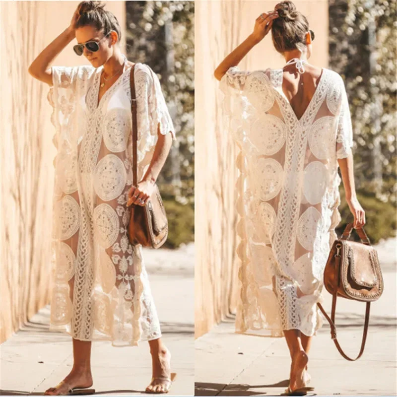 fashionsierra-white-lace-kaftan-beach-long-women-vintage-sexy-see-through-summer-vestidos-tunic-robe-bikini-cover-up-boho-dress