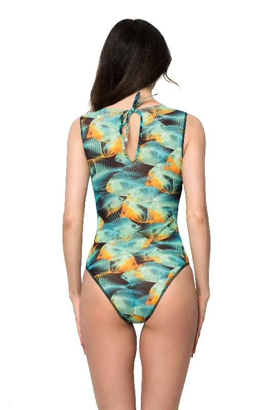 fish-one-piece-sleeveless-swimsuit