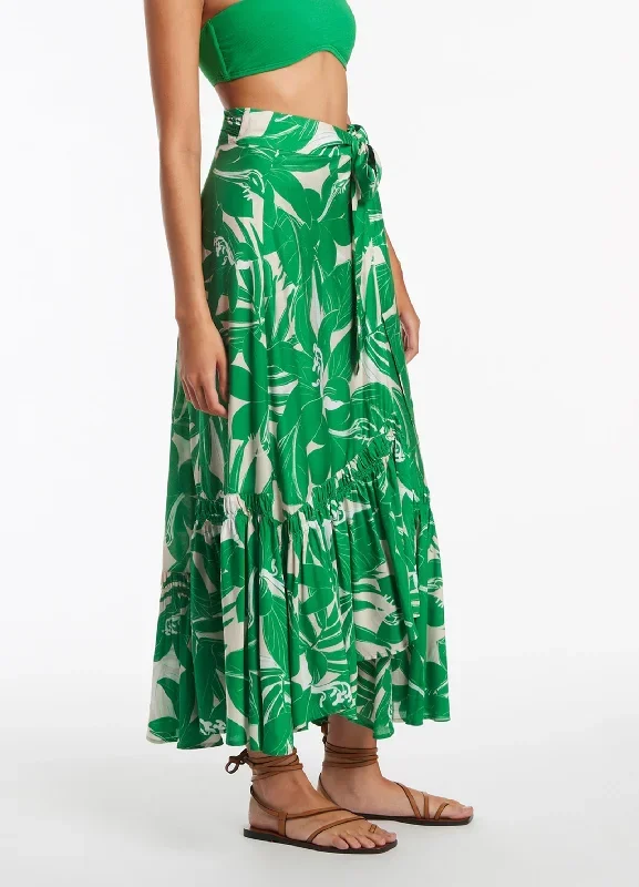 floreale-ruffle-wrap-skirt-j61036-green