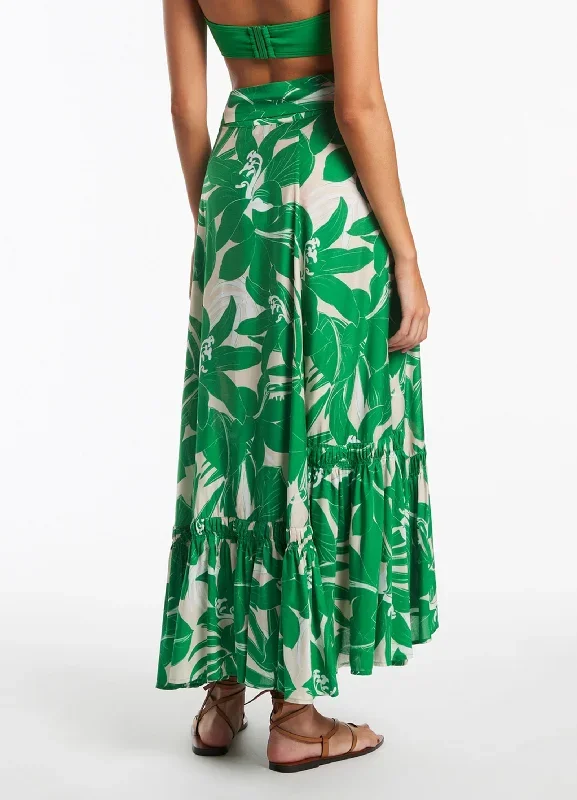 floreale-ruffle-wrap-skirt-j61036-green