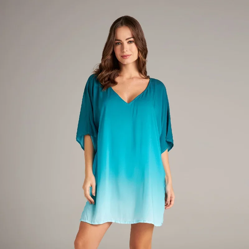 FLOWERS OF THE SUN CELIA TUNIC COVER UP