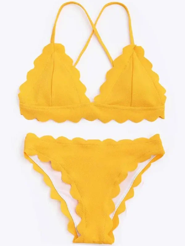 Garcelle Triangle Bikini Set