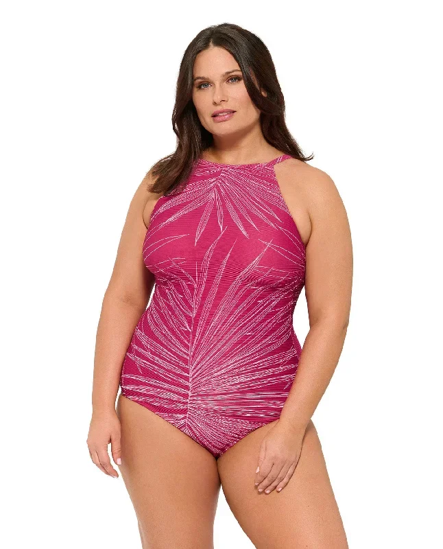 Gottex Palla Plus Size High Neck One Piece Swimsuit