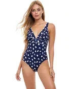 Gottex Profile Feather V Neck Swimsuit