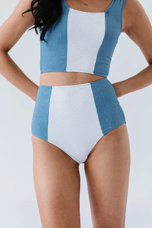 Island Colorblock Bottom | Surface Blue