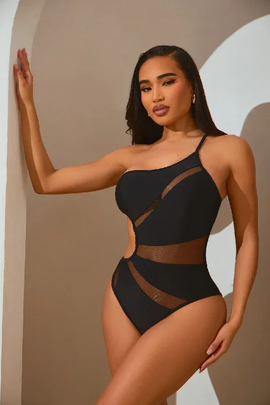 Juliette 1 Piece Swimsuit - Black