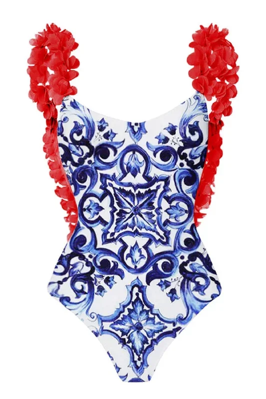 maillot-de-bain-taille-haute-taille-bleue-une-piece-avec-fleurs