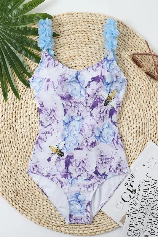 maillot-de-bain-taille-haute-taille-bleue-une-piece-avec-fleurs