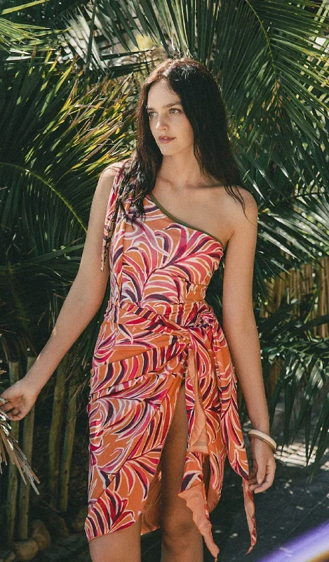 Marina Tropical Printed Midi Sarong