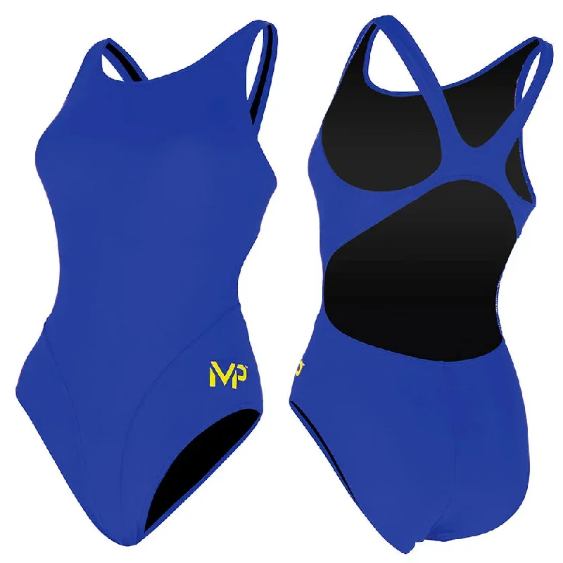 Michael Phelps - Womens Swimsuit Comp Back Solid