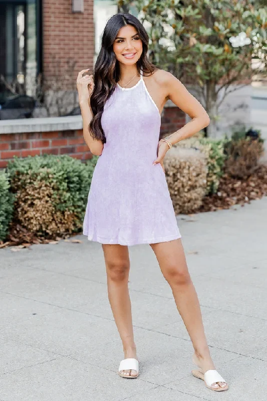 reese-purple-halter-terry-dress