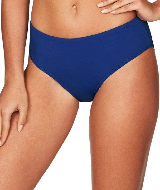 Sea Level Essentials Mid Bikini Brief - Ocean Blue