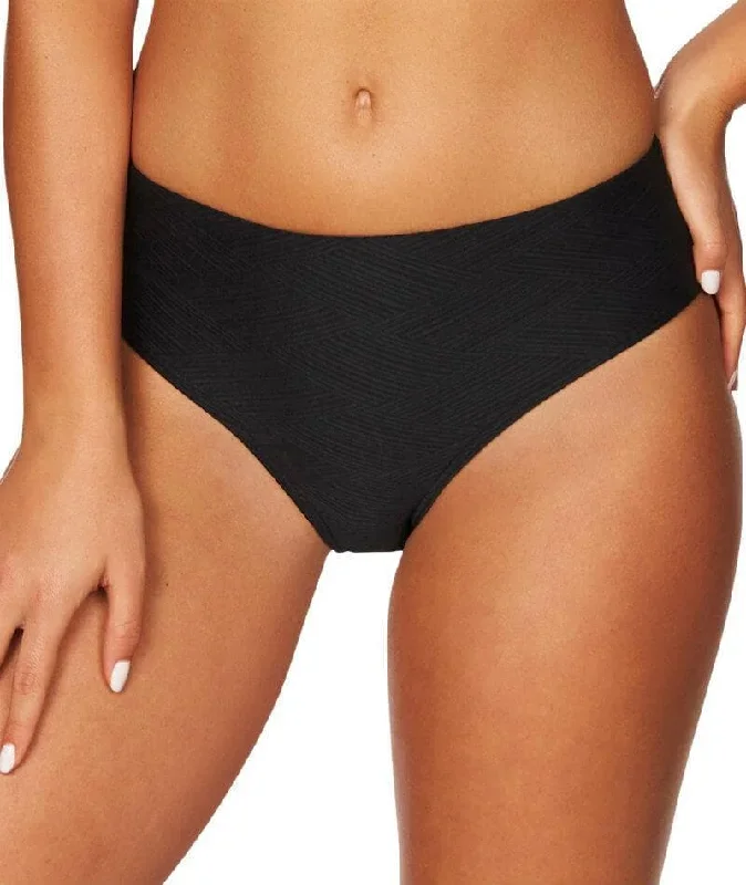 Sea Level Majorca Mid Bikini Brief - Black