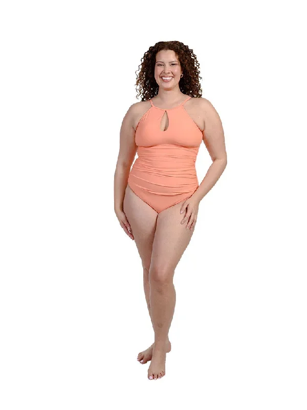 side-shirred-one-piece-swimsuit