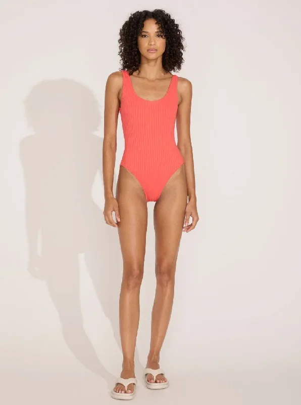 solid-striped-the-annemarie-one-piece-hot-coral-ribbed