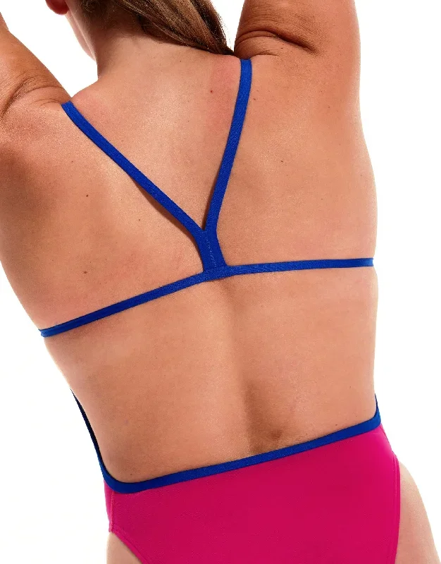 solid-v-back-swimsuit-pink-blue