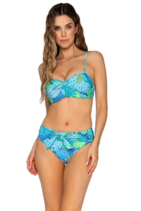 Sunsets Wild Palms Iconic Twist Bandeau