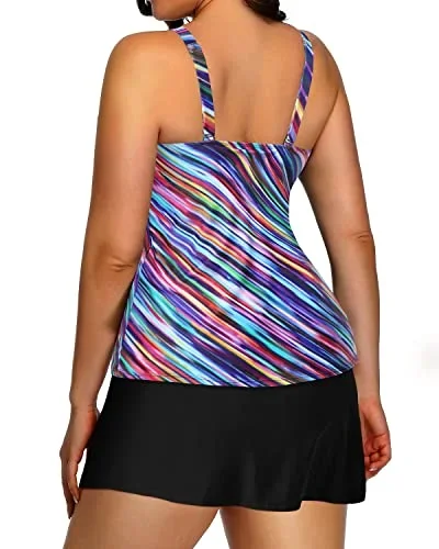 Color oblique stripe