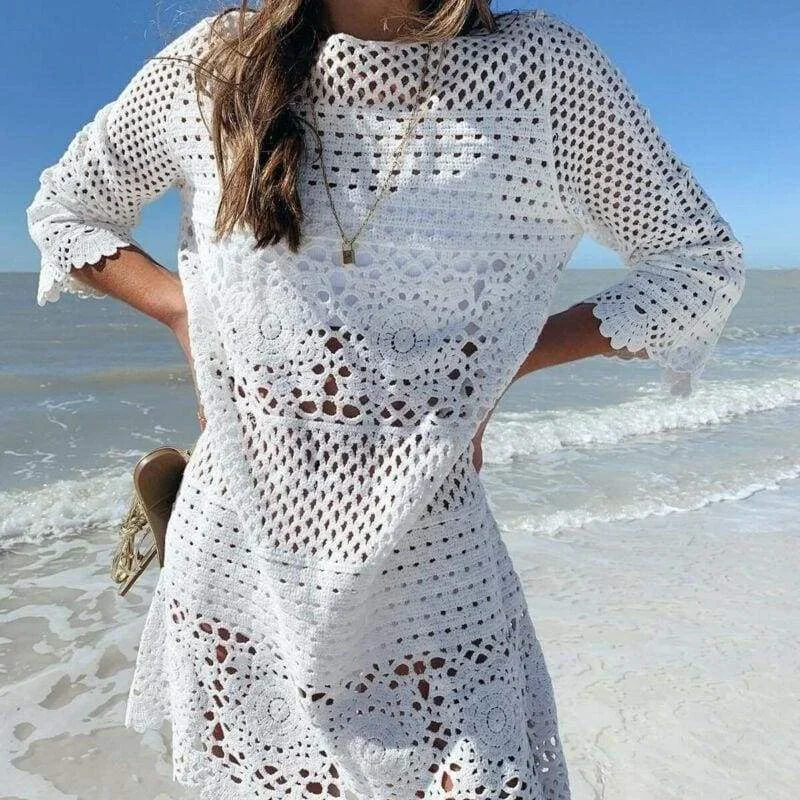 women-lace-crochet-bikini-cover-up-swimwear-bathing-suit-summer-beach-mini-dress